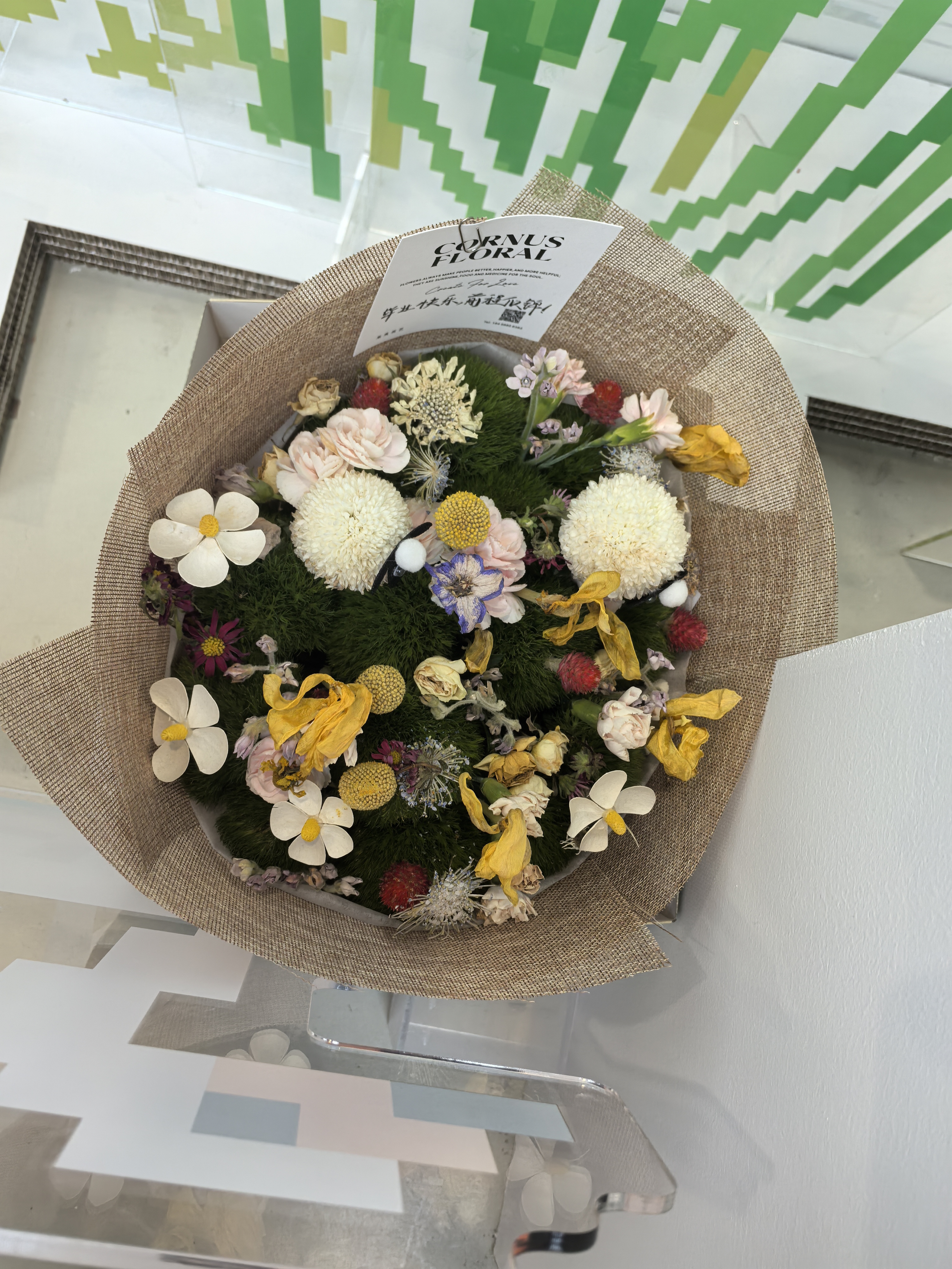 毕业设计展花卉作品